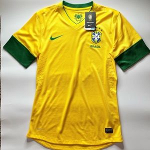 Authentic Nike Soccer 2012 Brazil National Team Jersey